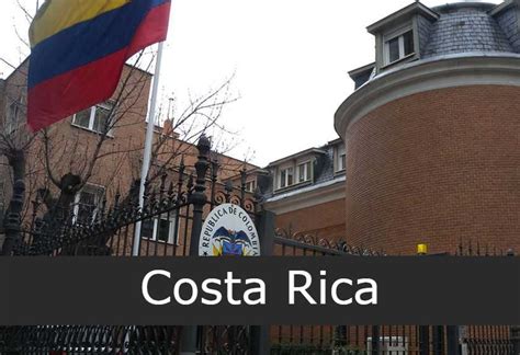 embajada colombia en costa rica